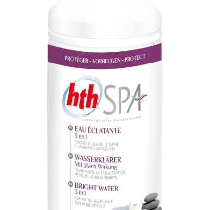 hth Spa Wasserklärer mit 3-fach Wirkung 1 lt.