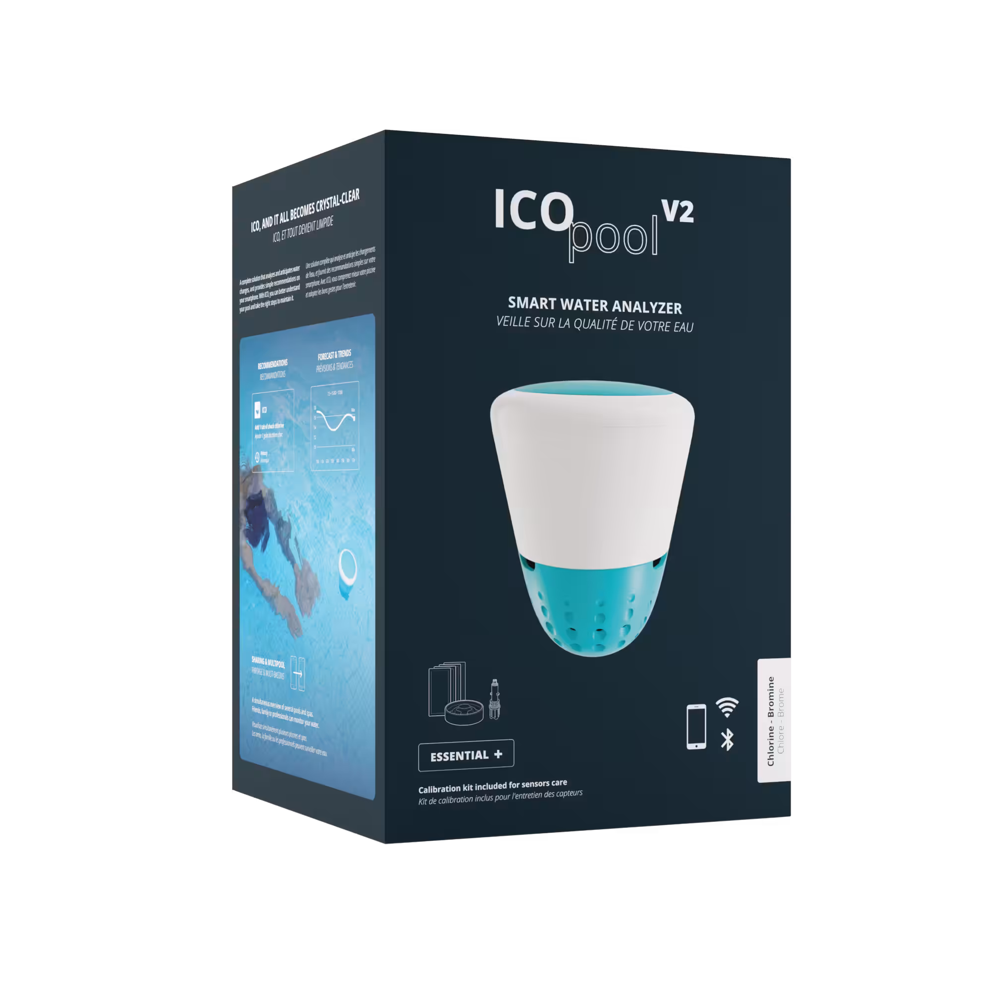 ICO Pool V2 Essential+: SALZ / SALT / SEL der intelligente Wasseranalysator für Pools/Schwimmbäder – Bild 7