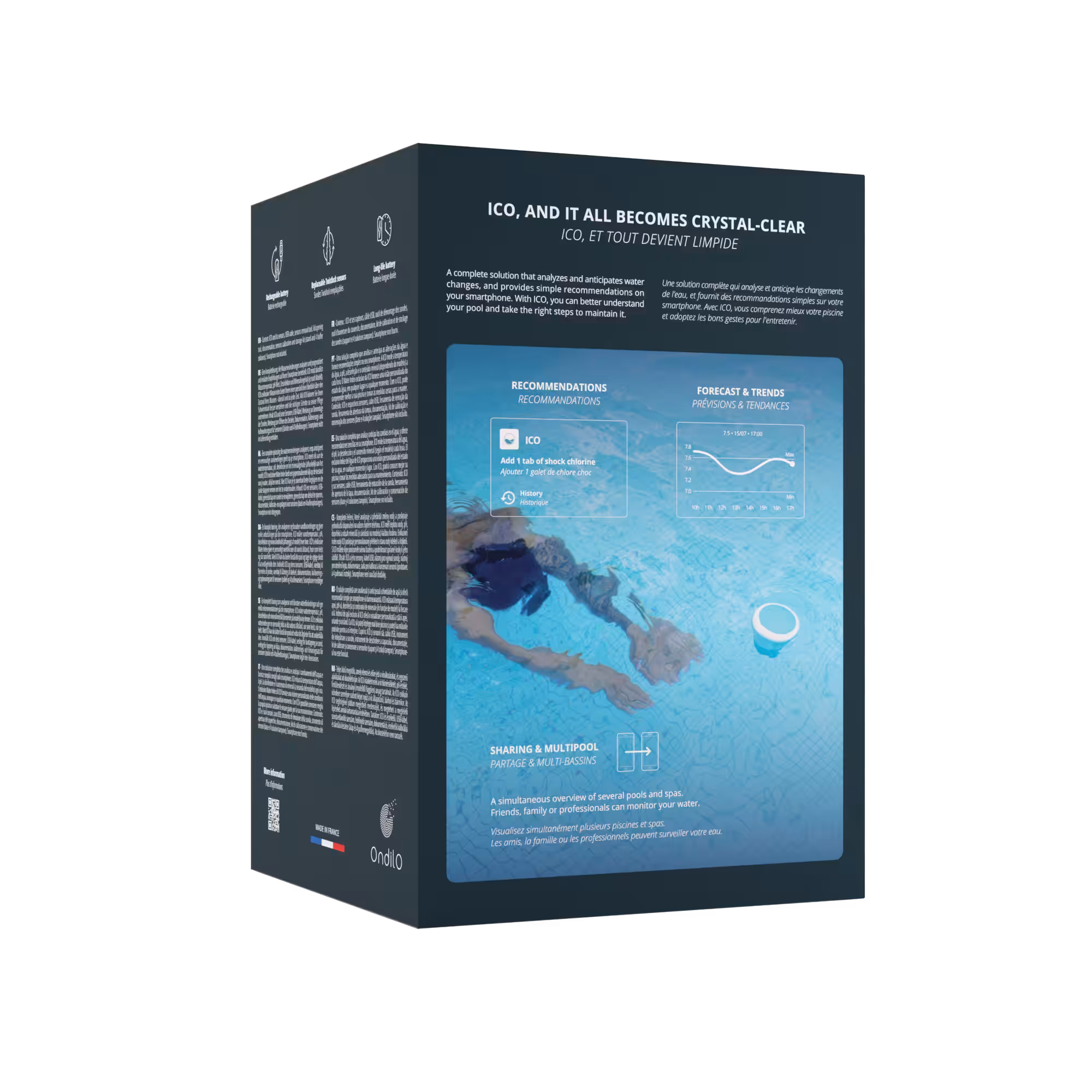 ICO Pool V2 Essential+: SALZ / SALT / SEL der intelligente Wasseranalysator für Pools/Schwimmbäder – Bild 9