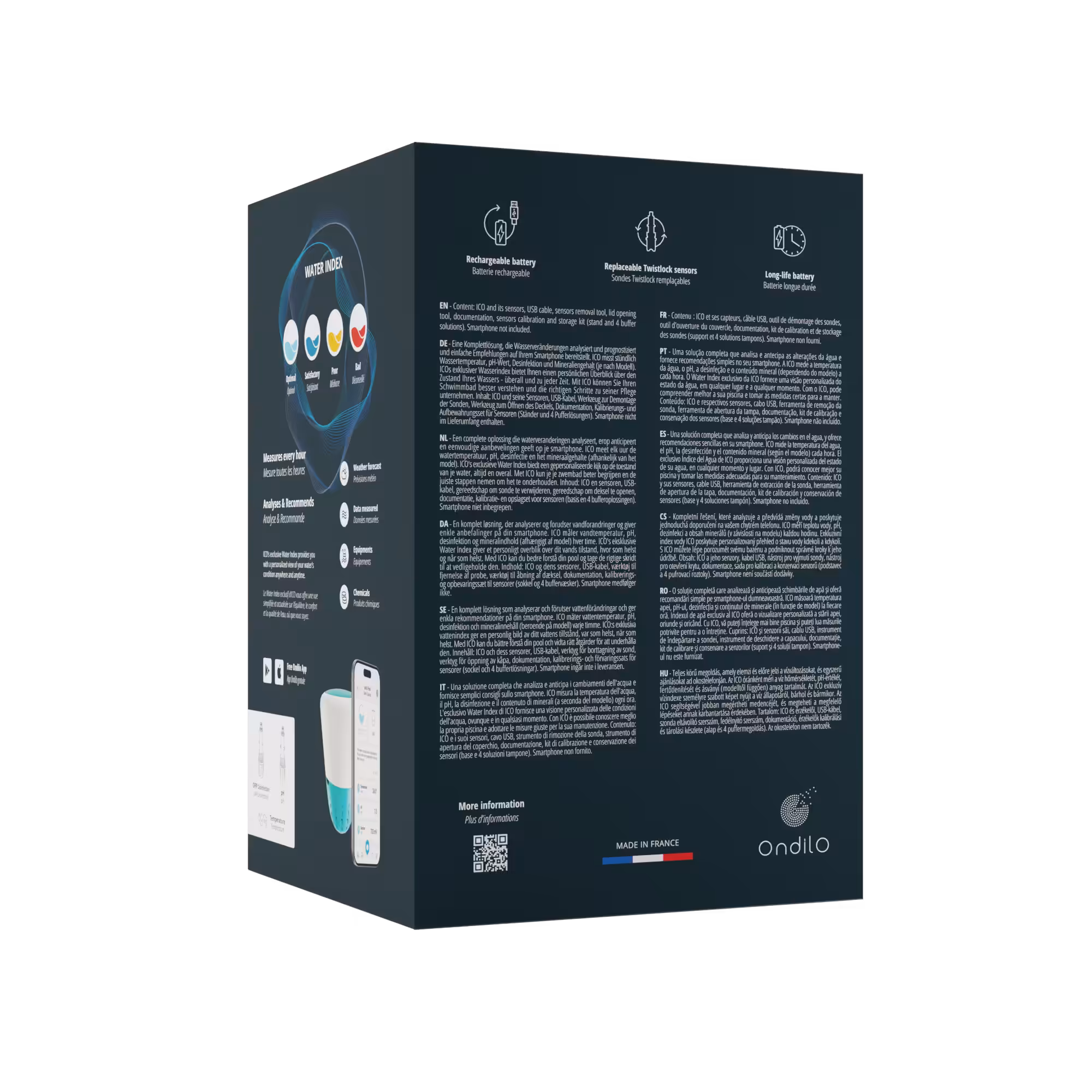 ICO Pool V2 Essential+: SALZ / SALT / SEL der intelligente Wasseranalysator für Pools/Schwimmbäder – Bild 10