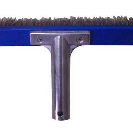 Poolbürste Metall gegen Algen 45cm